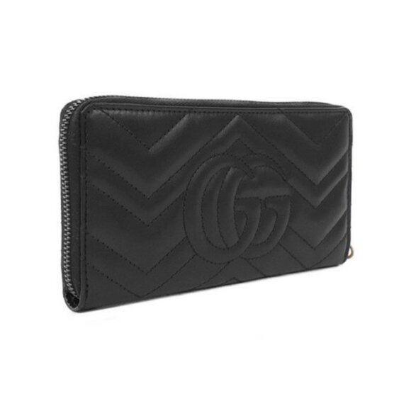 Gucci Iconic Black Continental Pouch - Picture 3 of 6